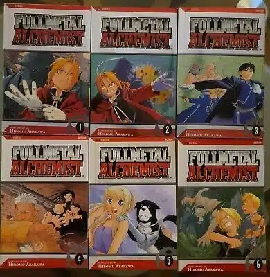 Fullmetal Alchemist Manga series (Vol 1-6) by Hiromu Arakawa