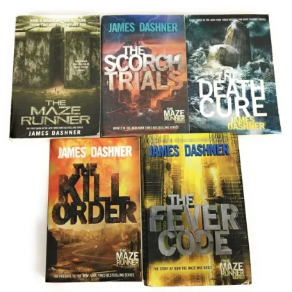 The Maze Runner Series (5 Books) by James Dashner